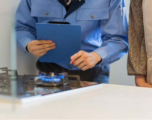 ガス器具販売・取付工事