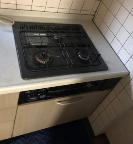 ビルトインコンロ取替工事