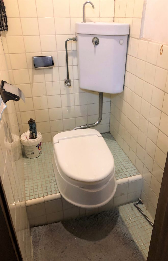 和式トイレを洋式トイレに