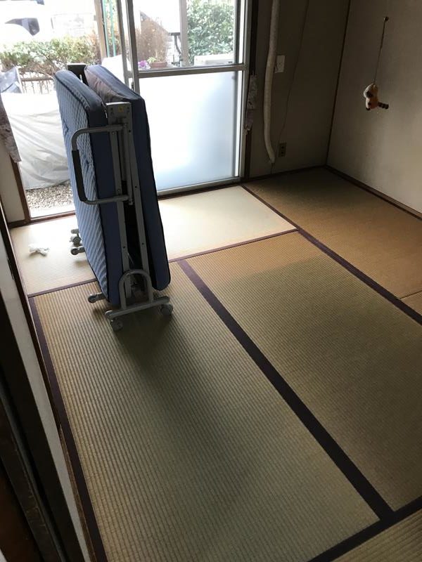 畳→フローリング