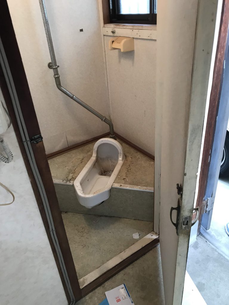 トイレ改修工事