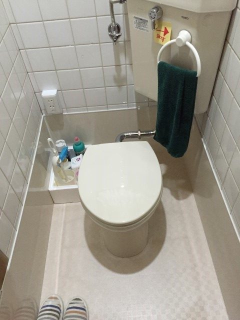 普通便座→ウォシュレット交換